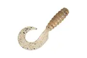 8 Pack of Zman 2.5 Inch Grubz Soft Plastic Lures - Greasy Prawn