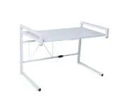 Microwave Oven Shelf Kitchen Organiser Storage Rack Holder Adjustable White