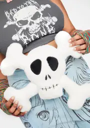 [Widow] Lazy Bones Skull Plushie