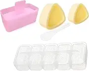 5Pcs Onigiri Triangle Sushi Press Onigiri Mold Sushi Mold,Sushi Making Kit Onigiri Mold Meat Press Musubi Maker Mold, Triangle Onigiri Rice Mold Triangle Sushi Mold Form Sushi Mold Onigiri Rice Molds