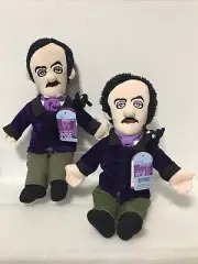 Little Thinkers Edgar Allan Poe Plush 13” - Unemployed Philosophers Guild #0187