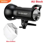 Godox SK400II 2.4G 400W Studio Flash Strobe Head + 95cm Bowens Softbox