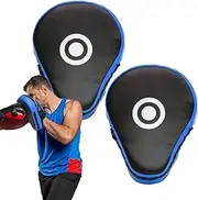 Boxing Punching Mitts,Professional Boxing Punching Gloves | Sparring Heavy-Duty Professional Trainer Tool for Practice Training Sparring Workout Gym Women Home Men