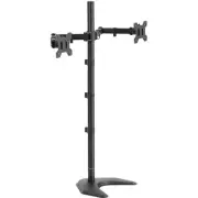 VIVO Dual Monitor Mount Extra Tall Desk Stand | Holds two Screens up to 27"