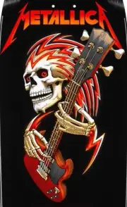 Powell Peralta Metallica old school shape Skateboard Deck 10 x 30 NEW!!! OOP