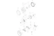 Alternator for Audi 80 B2 B3 B4 Volkswagen Golf 155 19E,1G1 Passat 35I,3A2 B3/B4 Transporter 70B,70C,70J,70K,7DB,... T4