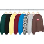 『長袖』BOX LOGO CREWNECK SUPREME BOX LOGO TEE 大學T