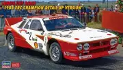 1/24 Hasegawa #52305 Lancia 037 1984 ERC Champion Detail Up Version