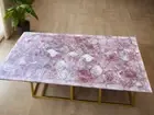 Rose Quartz Center Sofa Dining Table Handmade Crystal Healing Stone Deco