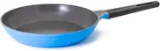 Neoflam Nature+ Induction Fry Pan, Sky Blue, 30 cm Size
