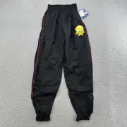 Vintage Looney Tunes Tweety Bird Youth Nylon Track Pants in Youth Size XL