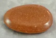 Goldstone Polished Worry Stone