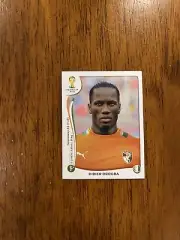 2014 Panini World Cup Stickers Didier Drogba Ivory Coast Chelsea #240