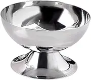 WeiLaiKeQi Footed Dessert Sundae Cocktail Bowl Dessert Bowl Round Mini Trifle Bowl Goblet Bowl Serving Bowl for Trifle Pudding Nuts, Height 11cm