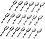 FUNOMOCYA 30Pcs Decorative Tea Spoons Tea Shovels Compact Lightweight Tea Leaf Scoop Smooth Surface Easy to Clean Accessory for Tea Enthusiasts