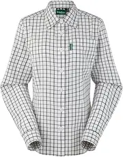 [Ridgeline] Womens Sedgebrook Shirt Deep Forest/Smokey Olive Small