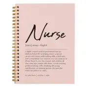 Tizzer 640Mk-Notebooks-Pink Wirebound Notebooks Spiral Notebooks