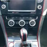 適用VOLKSWAGEN VW 福斯 高爾夫 MK7 2014-2020 汽車空調旋鈕蓋控制開關裝飾