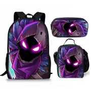 Children's Game Fortnite Backpack Three-piece Set Of Children's Gifts/10 Types To Choose From2 style2