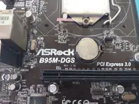 在飛比找露天拍賣優惠-(((台中市)ASROCK主機板B95M-DGS