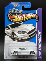 2013 Hot Wheels WHITE ASTON MARTIN DBS Combine Shipping 153/250