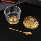 Spice Container with Spoon Sugar Jar for Cafe Bar Living Room Countertop