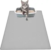 Cat Liter Mat,Waterproof Silicone Cat Litter Pad for Floor | Indoor Outdoor Small Medium Large Breeds Scratch Proof Rug for Apartment, Corner, Kitchen