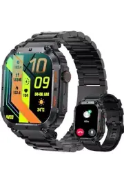 ew1 smartwatch newMilitary Smart Watch for Men (Answer/Make Call), 1.96 Inches