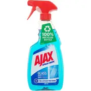 Ajax Spray n' Wipe Glass Cleaner Trigger 500ml Triple Action Surface Spray