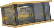 1/32 Diecast Car Display Case,Garage Display Case Organizer,Vehicle Scene Toy, Car Parking Scene,Parking Lot Display Case , Style A