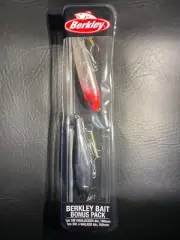 Berkley Bait Bonus Pack 2 Pc HIGHJACKER & J-WALKER Lures 4in