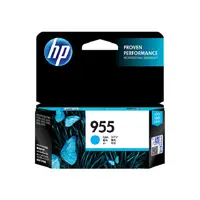 在飛比找PChome24h購物優惠-HP 955 原廠藍色墨水匣 可印張數700張 L0S51A