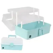 Sewing Storage Organizer Box 13-Inch Art Storage Box Craft Organizer 3 BLUE