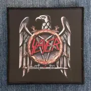 Slayer Eagle Sublimated Printed Sew-on Patch | American Thrash Metal Band Logo