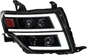 Headlight Assembly Compatible with Mitsubishi Pajero V93 V97 2009-2021 LED DRL LED Lens Low Beam LED Sequential Turn Signal