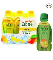 Iberia Aloe Vera Juice Drink Mango 9.5 Fl Oz Pack of 6
