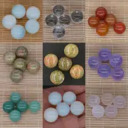 5PC (20MM) Wholesale Natural Gemstone Crystal Reiki Healing Sphere Ball