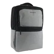 Pierre Cardin Nylon Travel & Business Backpack with Built in USB Port - Grey