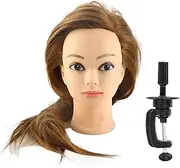 Mannequin Head Hairdressing Training Head Styling Doll for Beauty Teachers Students Designing