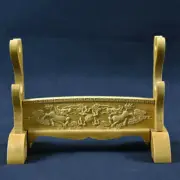 14.5" Japanese Samurai Sword Wooden Stand Martial Arts Two-story Wooden Display