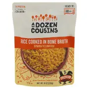 A Dozen Cousins Rice Spanish Yellow Ready-to-Eat 8 oz (Pack of 6)
