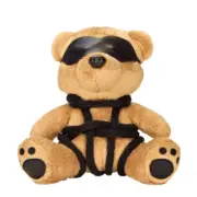 Bondage Bear Bound Up Billy Luxury Tied Up Fluffy Toy Fetish Submissive Novelty