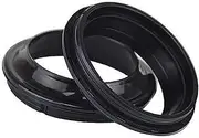 45x57x11 Front, fork Suspension Damper Oil Seal Dust Cover, GL1800 GL1800B F6B Gold Wing GoldWing GL 1800 122015 Front Fork Oil Dust Seal Kit(2pcs Dust Cover)