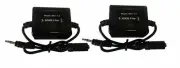 3.5mm Aux Audio Noise Filter Ground Loop Isolator Eliminate Car Noise 2 PACK
