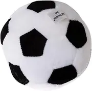 BRIGHTFUFU 1pc Bell Kids Pillows Dog Soccer Stuffed Plush Ball Plush Soccer Ball Christmas Kids Hand Stick Dog Football Pet Squeakers Doll Basketball Cane Child