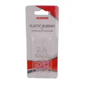 Plastic Bobbins For Janome Home Models 10 Pack