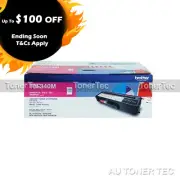 Brother Genuine TN340M MAGENTA Toner Cartridge DCP9055CDN HL-4150CDN MFC-9460CDN