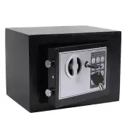 Digital Locking Mini Safe Box With Emergency Keys Strong Secure Steel Constru...