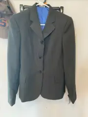 Concour Elite by Devon-Aire 8R Jump Hunt Show Coat Grey New With Tags