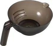 NOLITOY Hair Dye Mixing Bowl Large Capacity Salon Home Use Hair Oil Bowl Smooth Edges Heat Safe